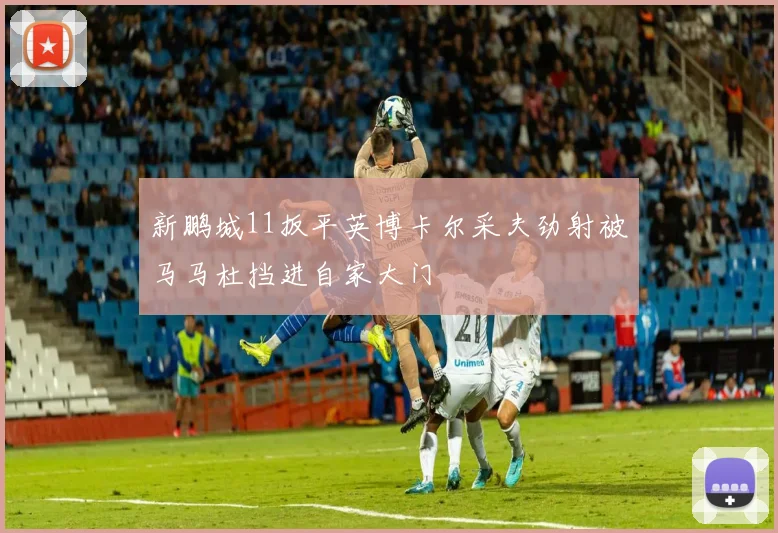 新鹏城11扳平英博卡尔采夫劲射被马马杜挡进自家大门